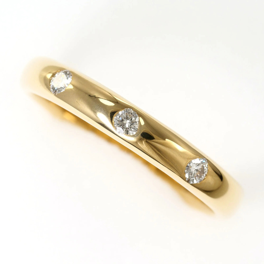 VINTAGE 18k Gold Diamond Ring